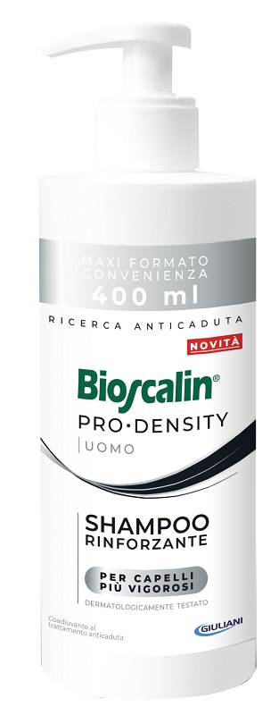 BIOSCALIN UOMO PRO DENSITY SHAMPOO RINFORZANTE CAPELLI DEBOLI 400ML